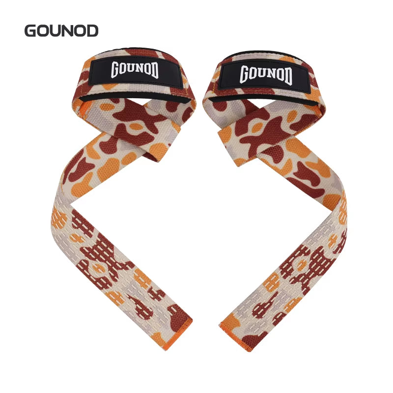 2PC/4PC/3PAIR Weightlifting Straps Anti-Slip Silicone Lifting Wrist Straps Strength Training Deadlifts Crossfit Hand Grips Wrist
