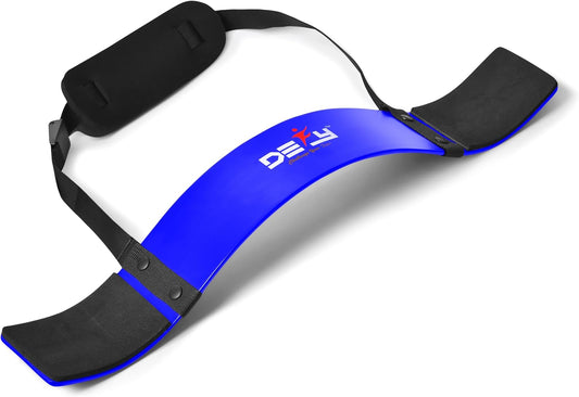 DEFY Arm Blaster for Biceps and Triceps Adjustable Curl Support with Durable 7Mm Aluminum Plate and Neck Pad for Strength Training Bodybuilding Isolator Curl Machine
