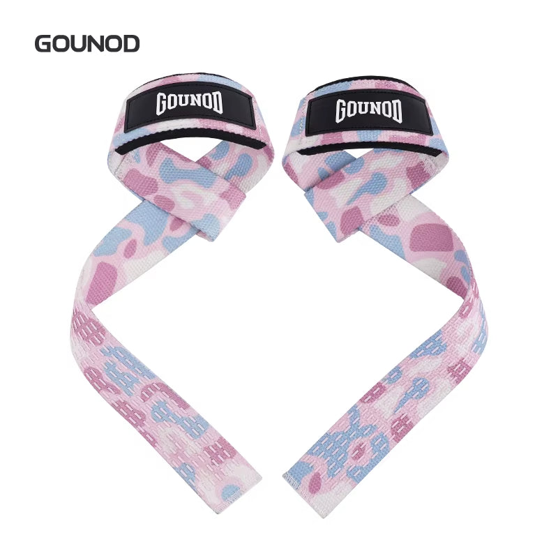 2PC/4PC/3PAIR Weightlifting Straps Anti-Slip Silicone Lifting Wrist Straps Strength Training Deadlifts Crossfit Hand Grips Wrist
