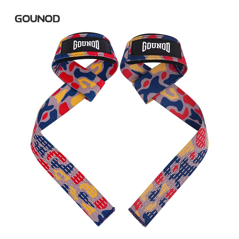 2PC/4PC/3PAIR Weightlifting Straps Anti-Slip Silicone Lifting Wrist Straps Strength Training Deadlifts Crossfit Hand Grips Wrist